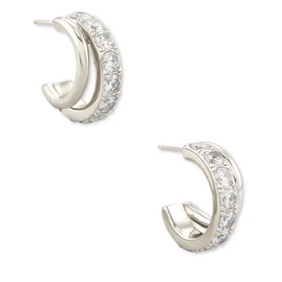 Kendra Scott Jewelry - Kendra Scott silver Livy earrings